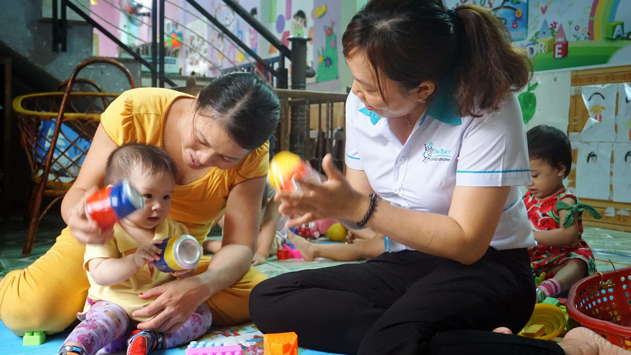 OneSky's home based daycare training in Vietnam